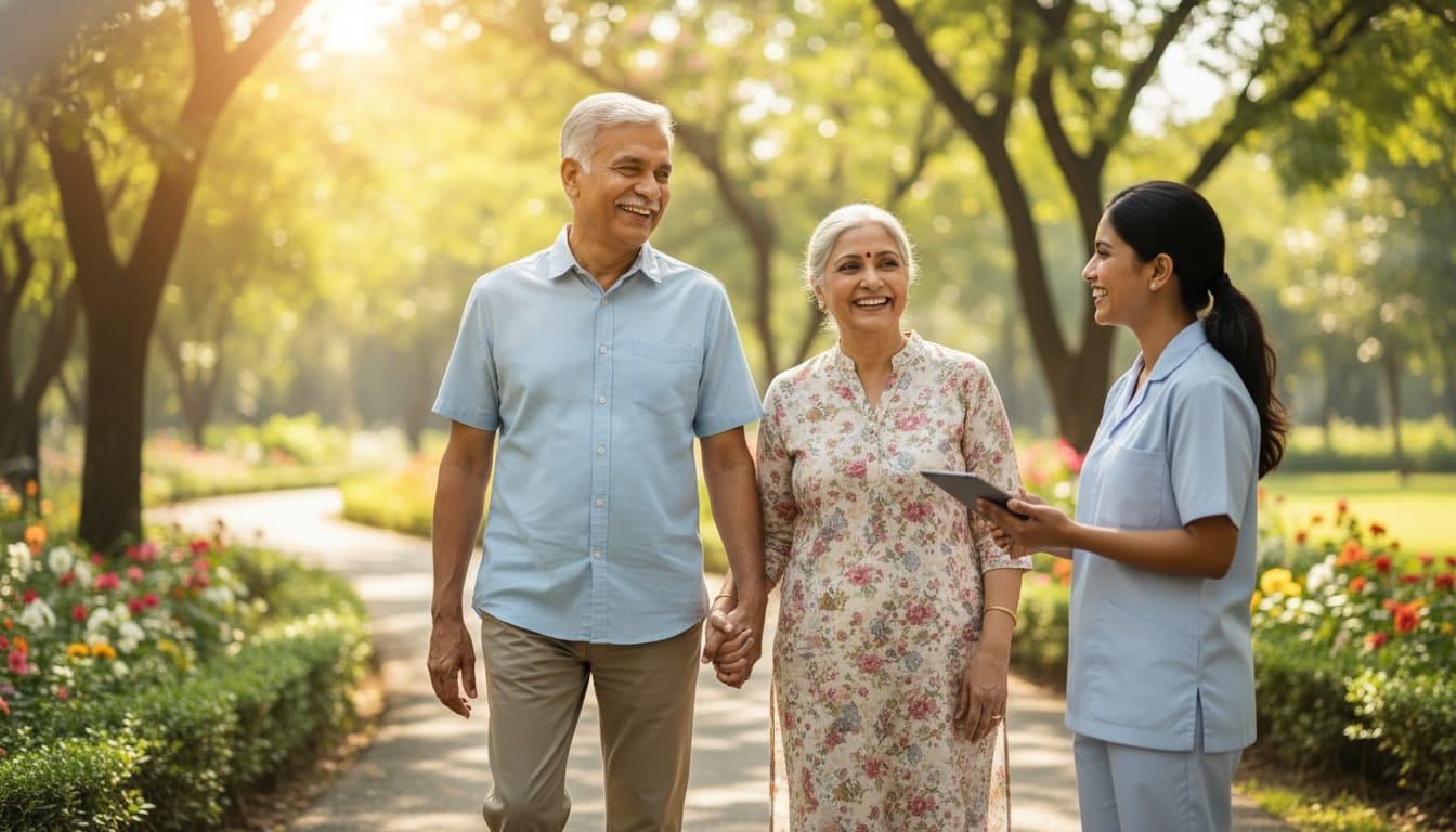 Dedicated Sahayak supporting a family